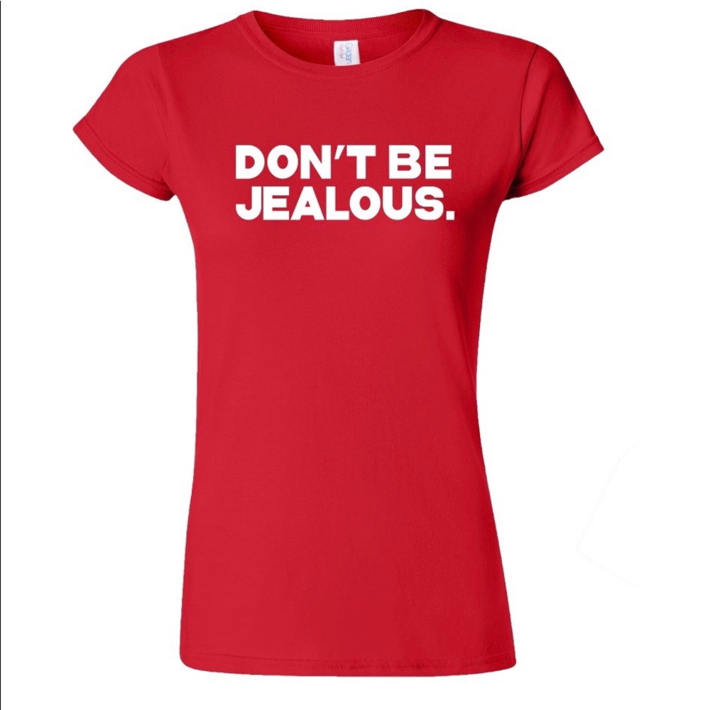 Don’t be jealous shirt, Paris Hilton top, Y2k top